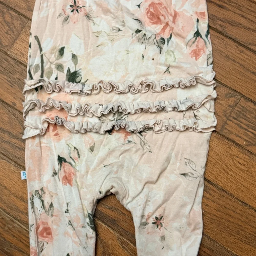 Posh Peanut Floral Romper